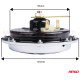 Klakson chromový 12V, 110 dB, 125 mm, sada 2 ks
