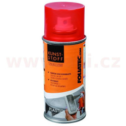 Transparentní lak na tónování světlometů 150 ml FOLIATEC (červený)