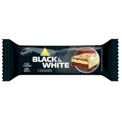 Proteinová tyčinka s polevou z tmavé čokolády Premium black&white 45g