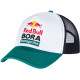 Síťovaná kšiltovka RED BULL BORA (bílá,černá,zelená)