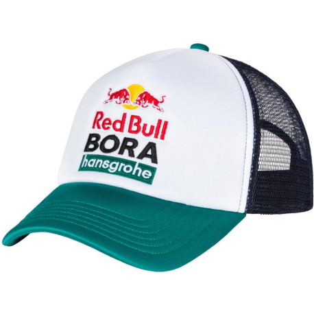 Síťovaná kšiltovka RED BULL BORA (bílá,černá,zelená)