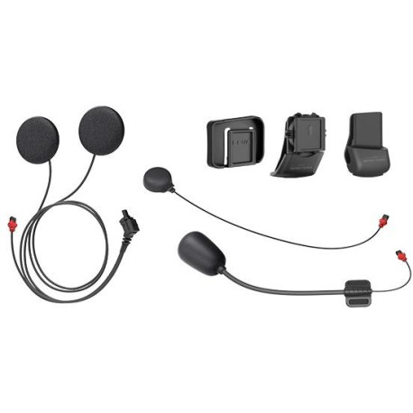Držák na přilbu s příslušenstvím pro headset 50C SOUND BY Harman Kardon (sluchátka + mikrofon), SENA