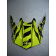 Kšilt SCORPION VX-15 AIR OIL žlutý fluo