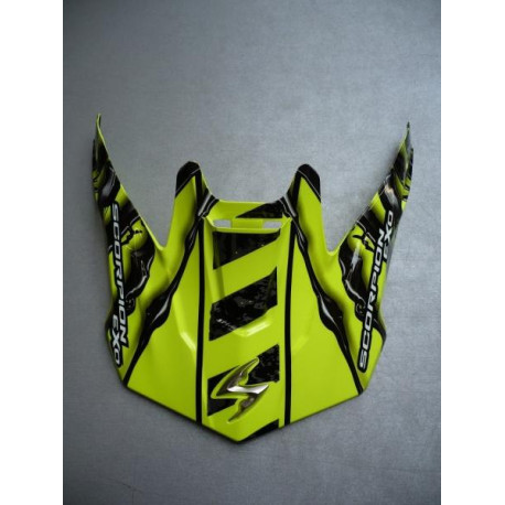 Kšilt SCORPION VX-15 AIR OIL žlutý fluo