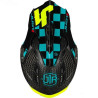 Kšilt JUST1 J12 PRO RACER CARBON modrý