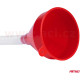Plastový trychtýř s hadicí 53 cm, průměr 7,5 cm