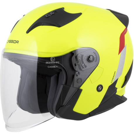 Přilba Reflex 2.0 Safety, CASSIDA (žlutá fluo/červená/šedá/stříbrná reflexní) 2025