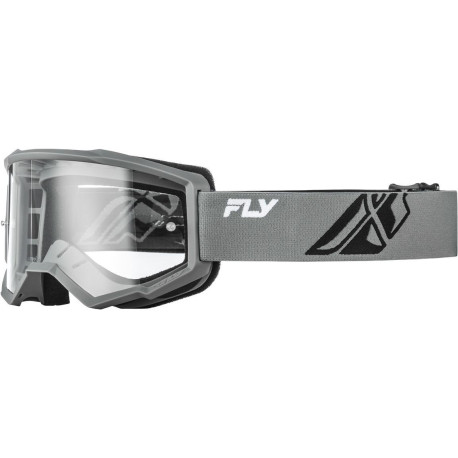 Brýle FOCUS, FLY RACING - USA (šedé/černá - čiré plexi)
