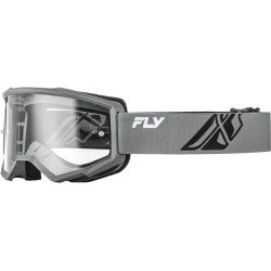 Brýle FOCUS, FLY RACING - USA dětské (šedé/černá - čiré plexi)