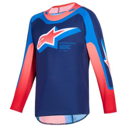 Dres SUPERTECH VISTA YOUTH, ALPINESTARS, dětské (tmavě modrá/korálová/cobaltová) 2026