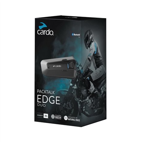 Moto interkom Cardo Packtalk Edge Duo