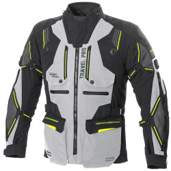Moto bunda Buse Travel Pro černá / světle šedá