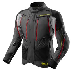 Moto bunda Rebelhorn Hardy 3.0 černá/šedá - VÝPRODEJ