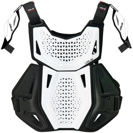Chránič hrudníku + ramena ATLAS CHARGER CE L1, dětský (bílá)