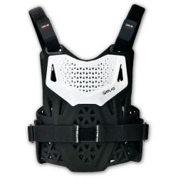 Chránič hrudníku ATLAS CHARGER PeeWee, Předškolák (bílá)