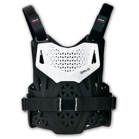 Chránič hrudníku ATLAS CHARGER PeeWee, Předškolák (bílá)