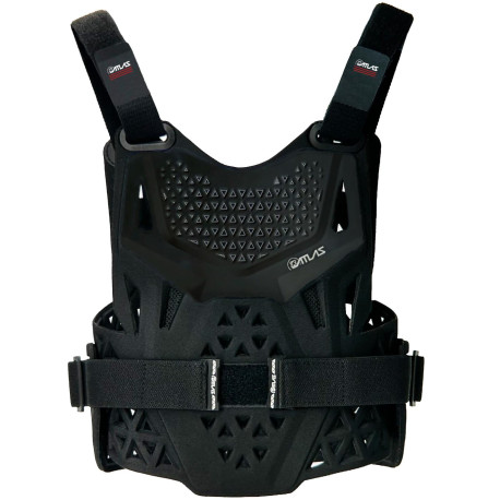 Chránič hrudníku ATLAS CHARGER PeeWee, Předškolák ( černá)