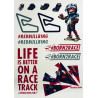 Set samolepek RED BULL RING