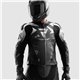 Moto bunda Rebelhorn Inferno černá / bílá