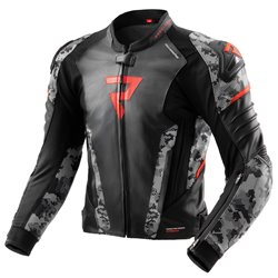 Moto bunda Rebelhorn Veloce černá / červená