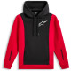 Mikina IGNITE HOODIE, ALPINESTARS (černá/červená)
