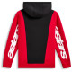 Mikina IGNITE HOODIE, ALPINESTARS (černá/červená)