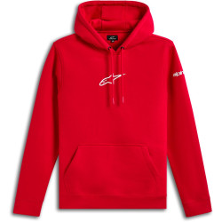 Mikina FRONTAL HOODIE, ALPINESTARS (červená)