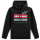 Mikina HARKEN HOODIE, ALPINESTARS (černá)