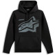 Mikina FASTING HOODIE, ALPINESTARS (černá)