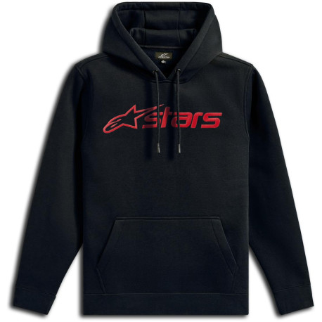 Mikina BLAZE HOODIE 3, ALPINESTARS (černá/red)