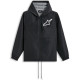 Bunda SPEEDER CHROMIUM WINDBREAKER, ALPINESTARS (černá/bílá)