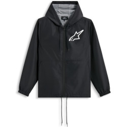 Bunda SPEEDER CHROMIUM WINDBREAKER, ALPINESTARS (černá/bílá)
