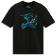 Triko MX HELMET CSF, ALPINESTARS (černá/modrá)