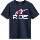 Triko RIDE 4.0 CSF, ALPINESTARS (modrá/bílá/červená)