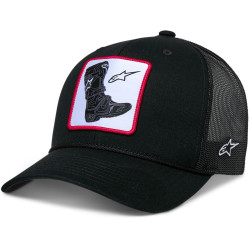 Kšiltovka BOOTED, ALPINESTARS (černá/černá)