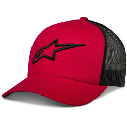 Kšiltovka AGELESS, ALPINESTARS (červená/černá)