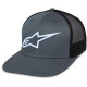 Kšiltovka CORP, ALPINESTARS (šedá/černá)