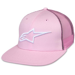 Kšiltovka CORP TRUCKER, ALPINESTARS (růžová/růžová)