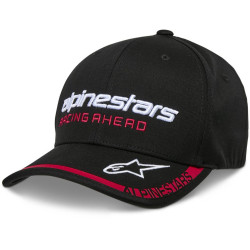 Kšiltovka IDENT, ALPINESTARS (černá/červená)