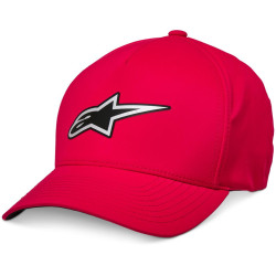 Kšiltovka AGELESS REFLEX WP, ALPINESTARS (červená)