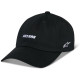Kšiltovka DEDUCE STRAPBACK, ALPINESTARS (černá)