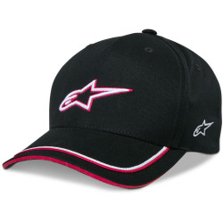Kšiltovka ASCENSION SNAPBACK, ALPINESTARS (černá/červená)