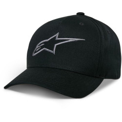 Kšiltovka AGELESS SNAPBACK, ALPINESTARS (černá/šedá)