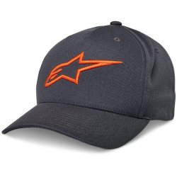Kšiltovka AGELESS SNAPBACK, ALPINESTARS (šedá/oranžová)