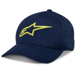 Kšiltovka AGELESS SNAPBACK, ALPINESTARS (modrá/žlutá fluo)