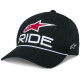 Kšiltovka RIDE COMP SNAPBACK, ALPINESTARS (černá/bílá/červená)