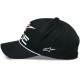 Kšiltovka RIDE COMP SNAPBACK, ALPINESTARS (černá/bílá/červená)