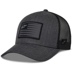 Kšiltovka FLAG SNAP HAT, ALPINESTARS (šedá/černá)