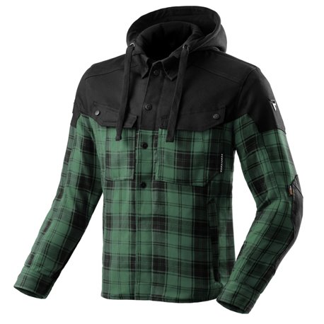 Moto košile Rebelhorn Shifter černá / zelená
