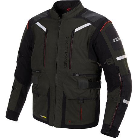 Moto bunda Buse Gravel XR šedá
